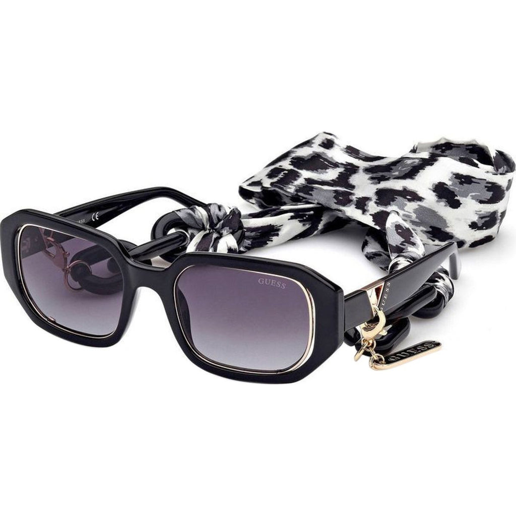 7817, Shiny Black/Smoke Gradient Lenses