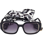 7817, Shiny Black/Smoke Gradient Lenses