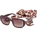 7817, Shiny Bordeaux/Brown Gradient Lenses