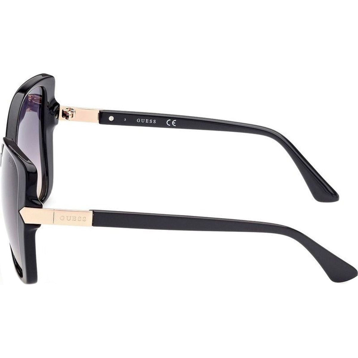7820, Shiny Black/Smoke Gradient Lenses