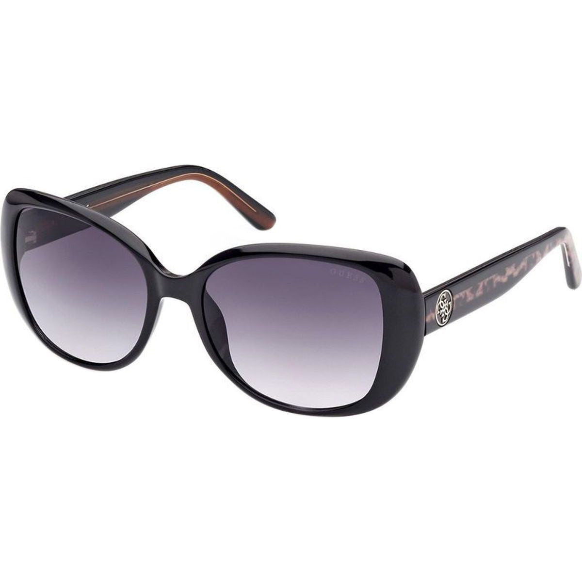 7822, Shiny Black/Smoke Gradient Lenses