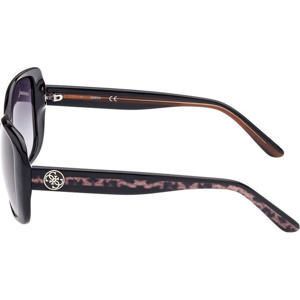 7822, Shiny Black/Smoke Gradient Lenses