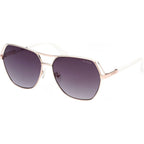 7825, Rose Gold/Green Smoke Lenses
