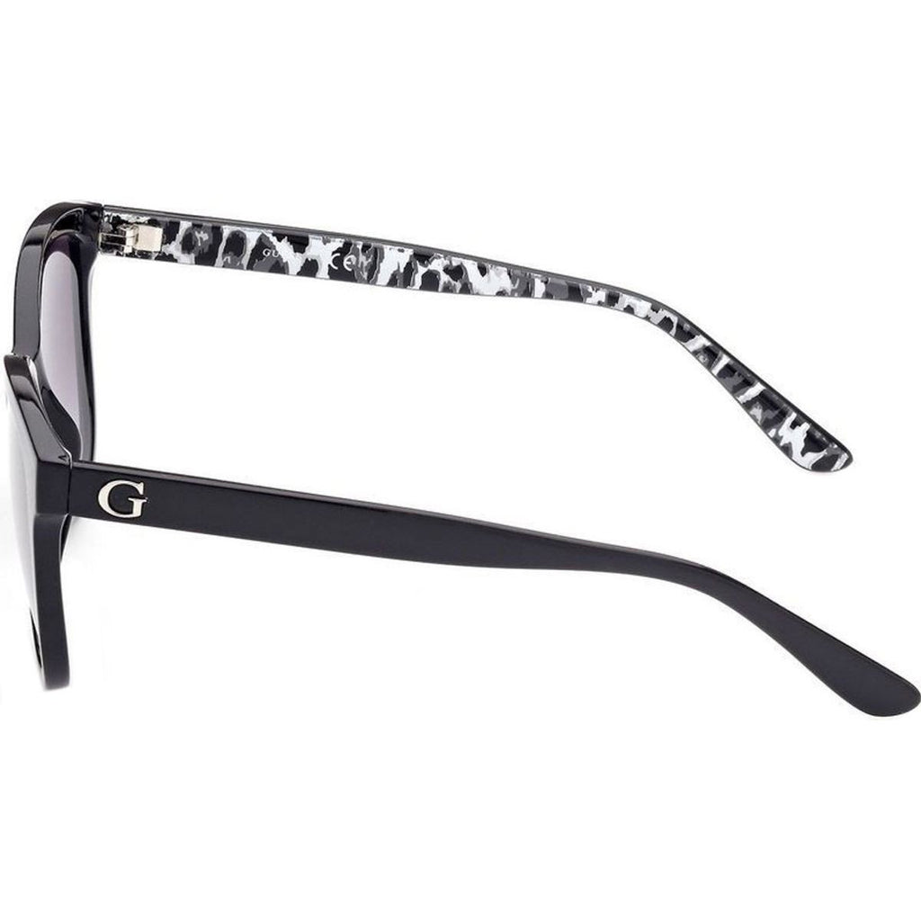 7828, Shiny Black/Smoke Gradient Lenses
