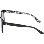 7828, Shiny Black/Smoke Gradient Lenses