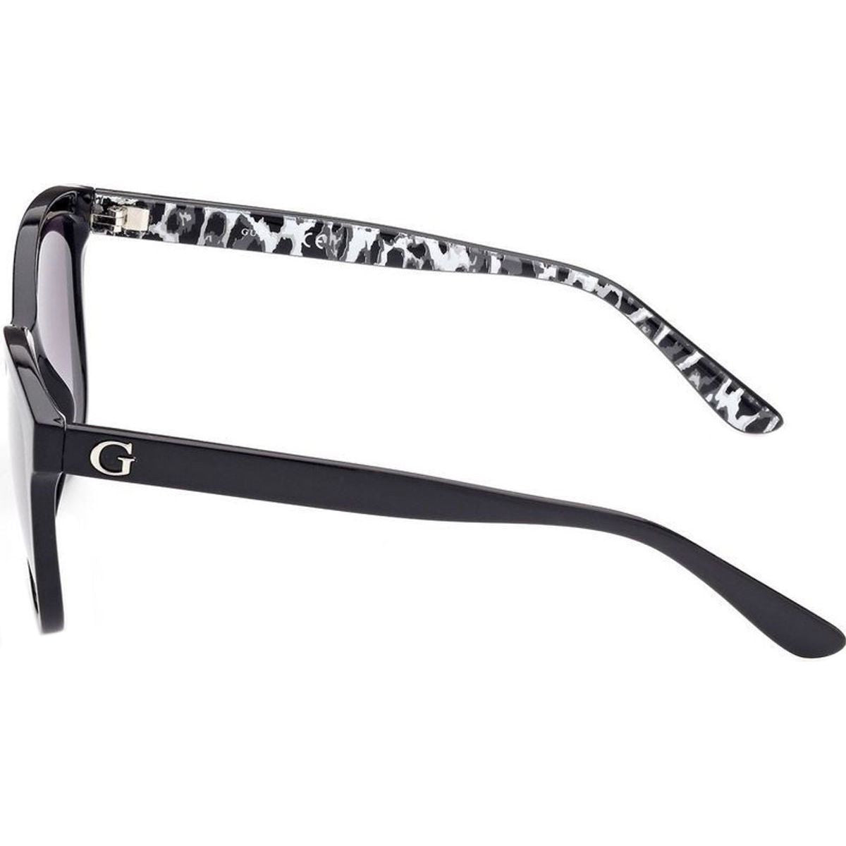 7828, Shiny Black/Smoke Gradient Lenses