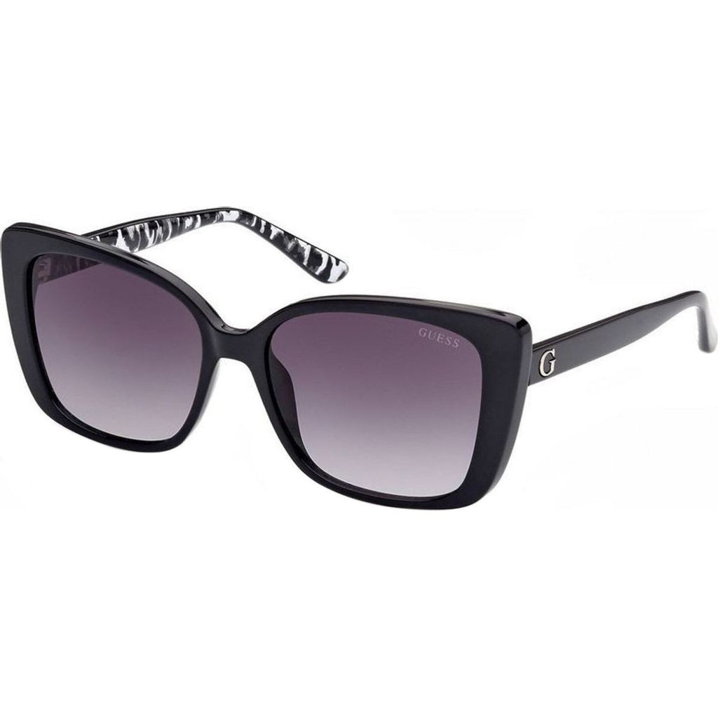 7829, Shiny Black/Smoke Gradient Lenses
