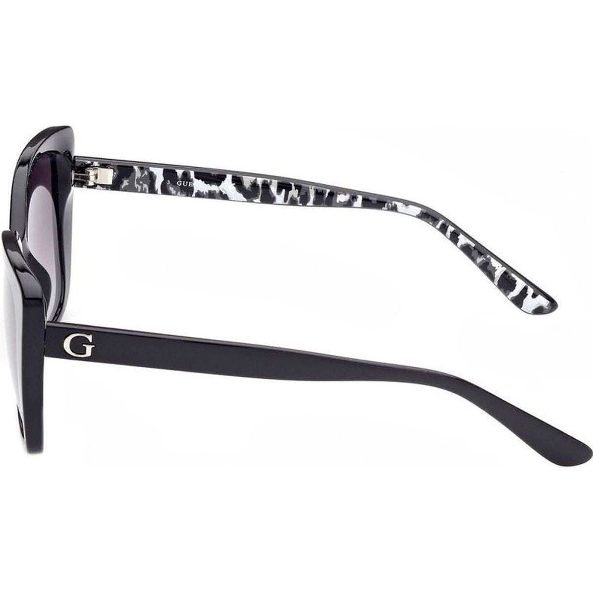 7829, Shiny Black/Smoke Gradient Lenses