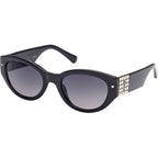 8241, Shiny Black/Smoke Gradient Lenses
