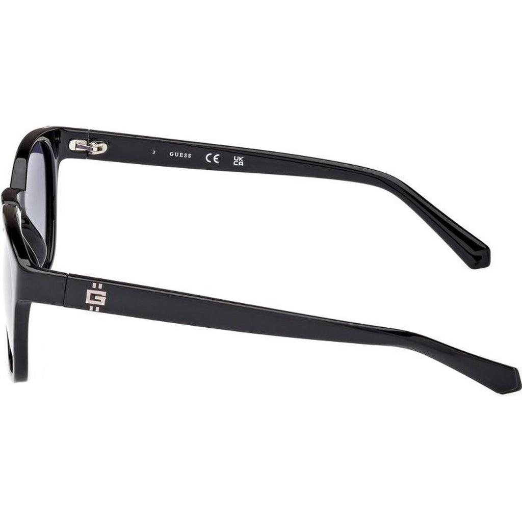 GU00083H, Shiny Black/Smoke Polarised Lenses