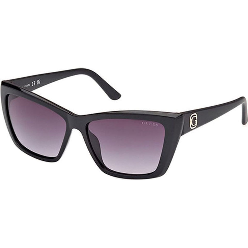 GU00098, Shiny Black/Smoke Gradient Lenses