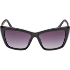 GU00098, Shiny Black/Smoke Gradient Lenses