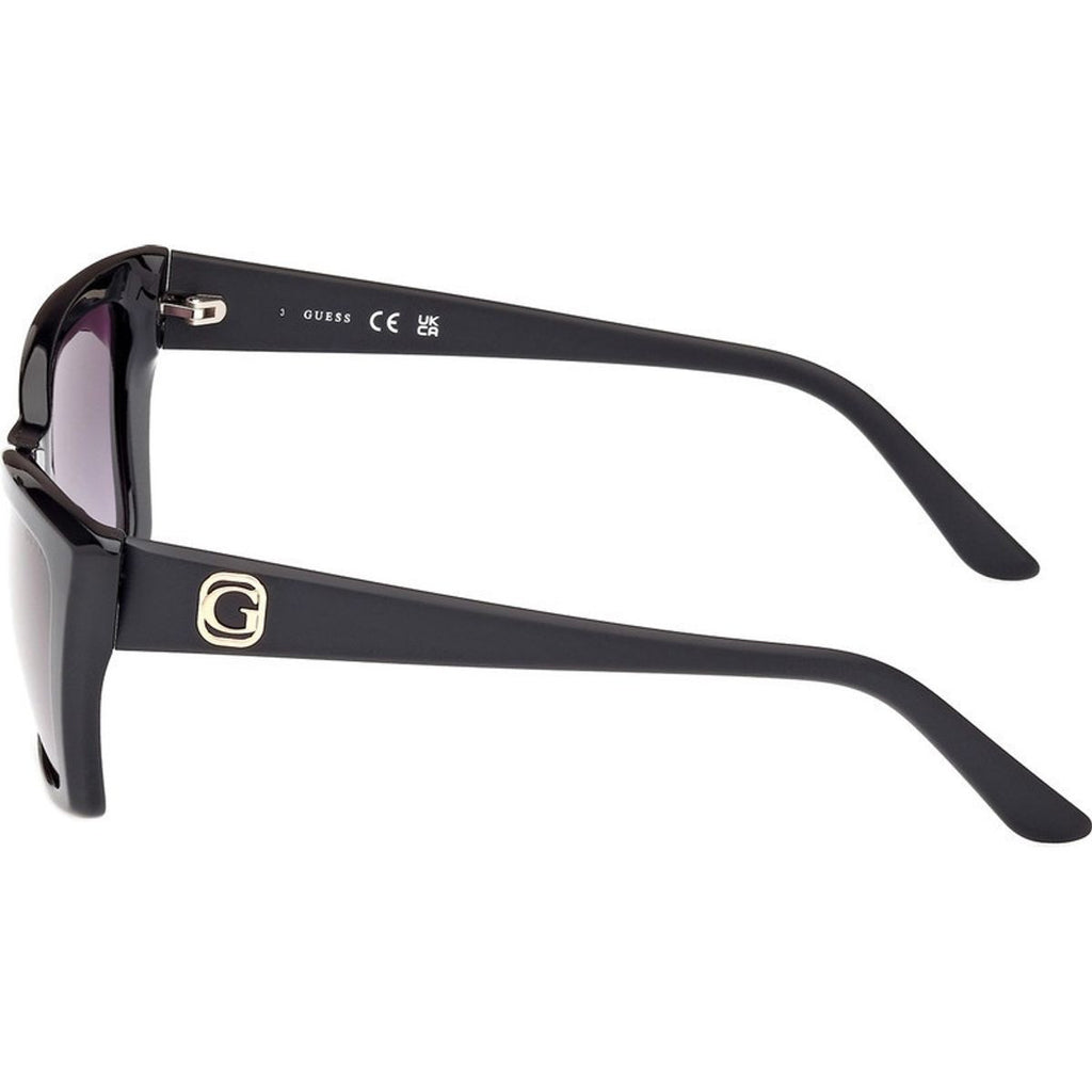GU00098, Shiny Black/Smoke Gradient Lenses