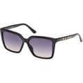 GU00099, Shiny Black/Smoke Polarised Lenses
