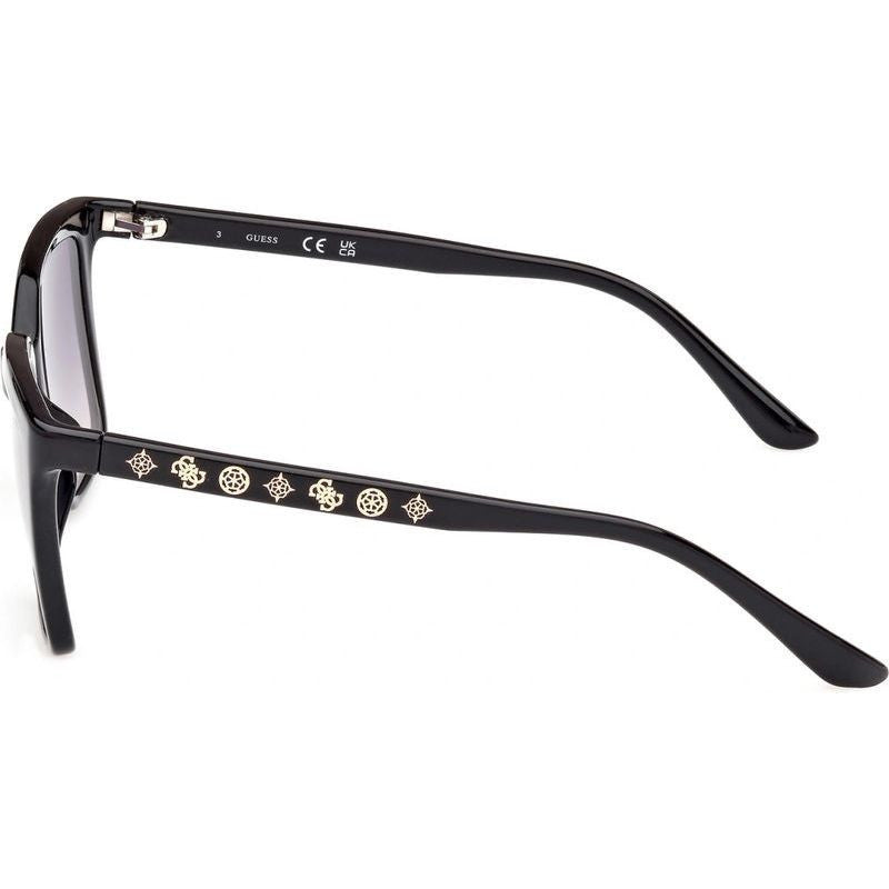GU00099, Shiny Black/Smoke Polarised Lenses
