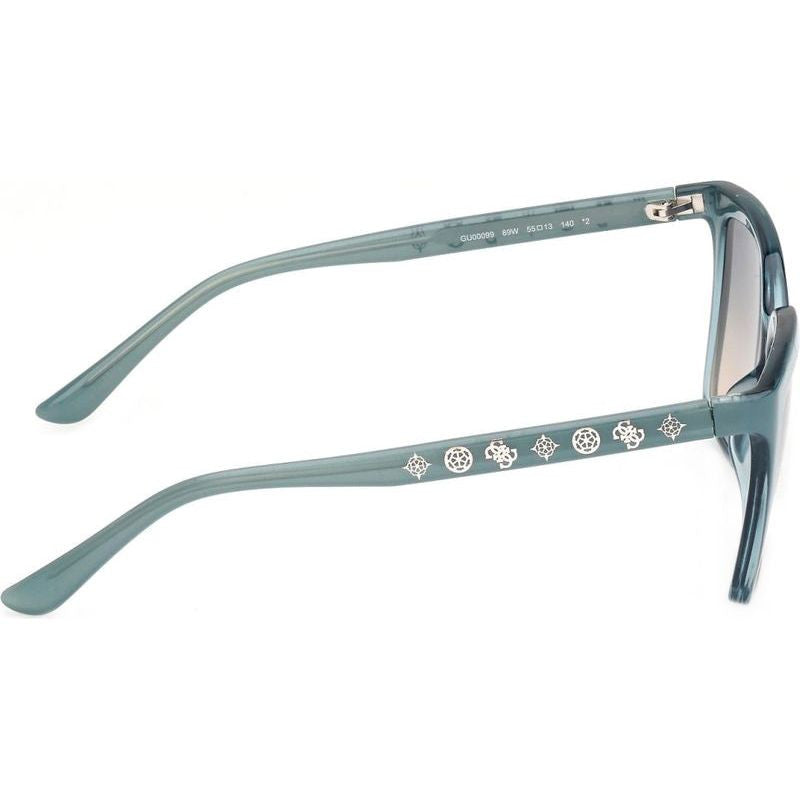 GU00099, Turquoise/Blue Gradient Lenses