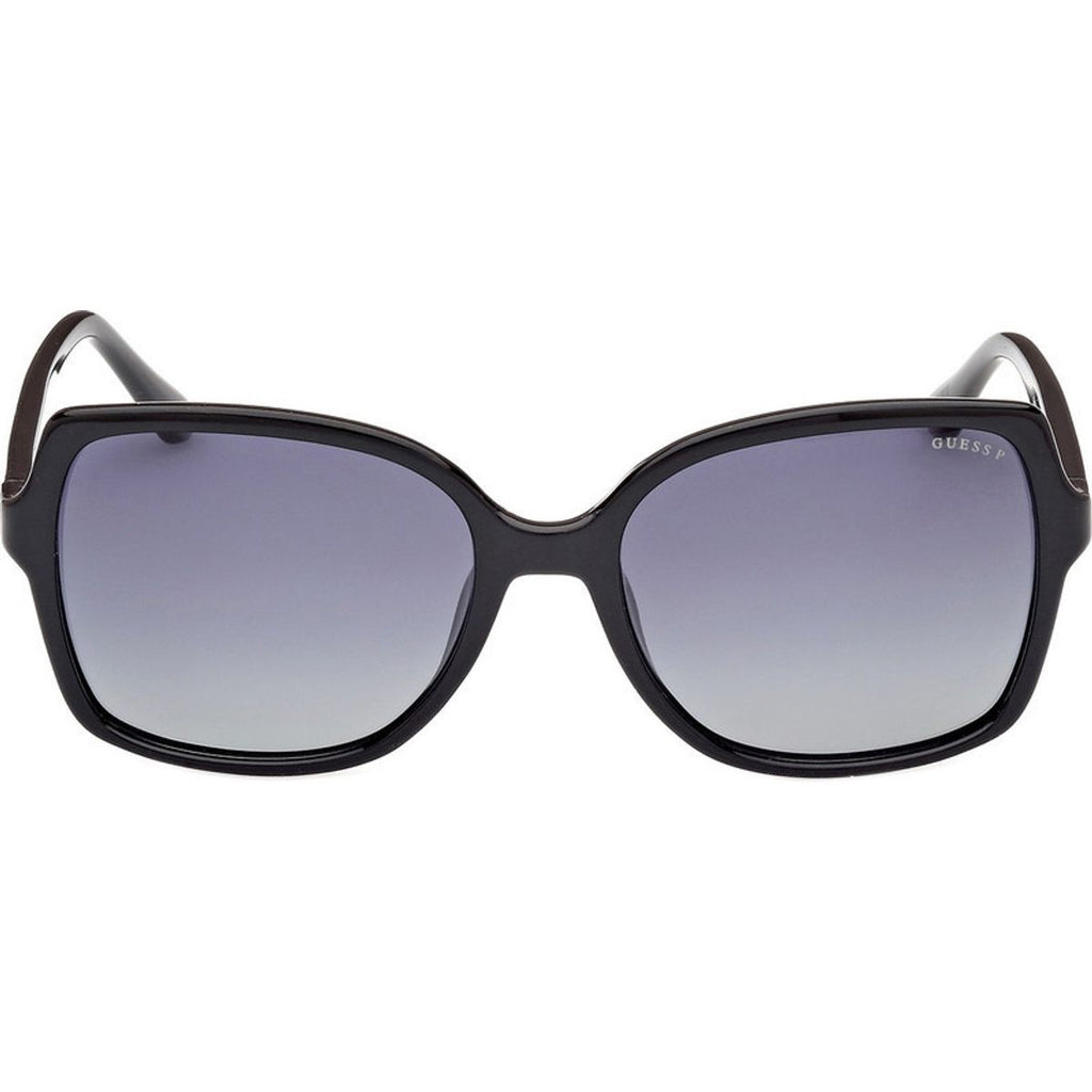 GU00100, Shiny Black/Smoke Polarised Lenses
