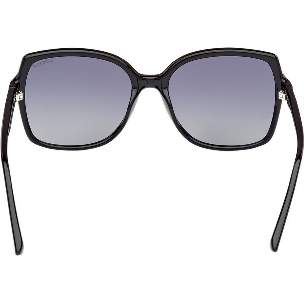 GU00100, Shiny Black/Smoke Polarised Lenses