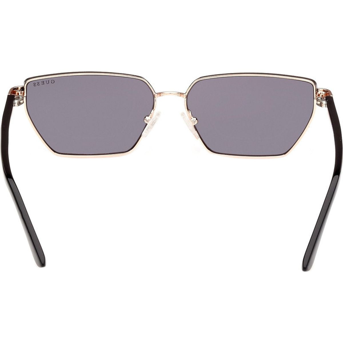 GU00106, Shiny Rose Gold/Smoke Lenses