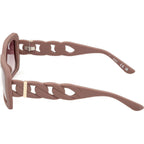 GU00110, Matte Beige/Brown Gradient Lenses