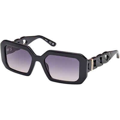 GU00110, Shiny Black/Smoke Gradient Lenses