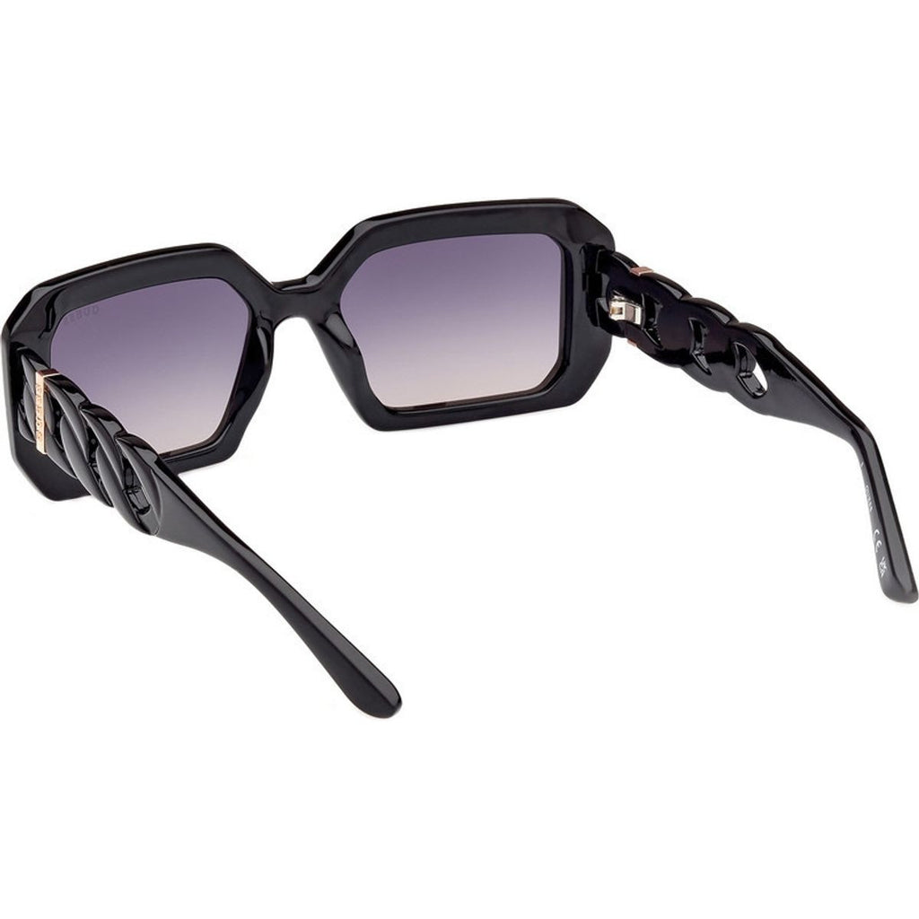 GU00110, Shiny Black/Smoke Gradient Lenses