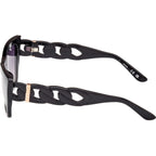 GU00111, Shiny Black/Smoke Gradient Lenses
