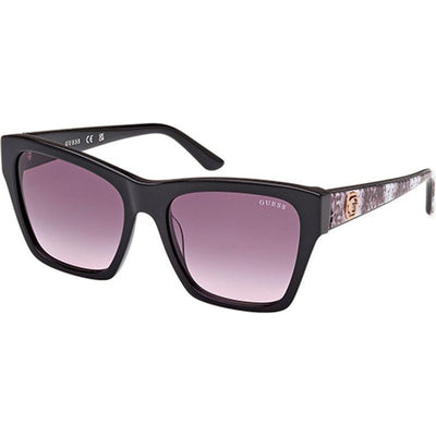 GU00113, Shiny Black/Smoke Gradient Lenses