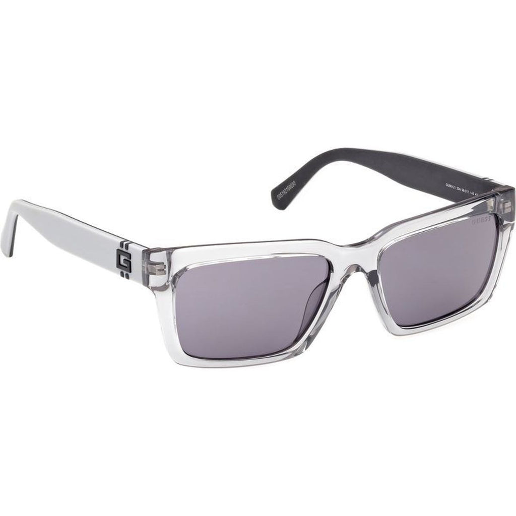 GU00121, Shiny Transparent Grey/Smoke Lenses
