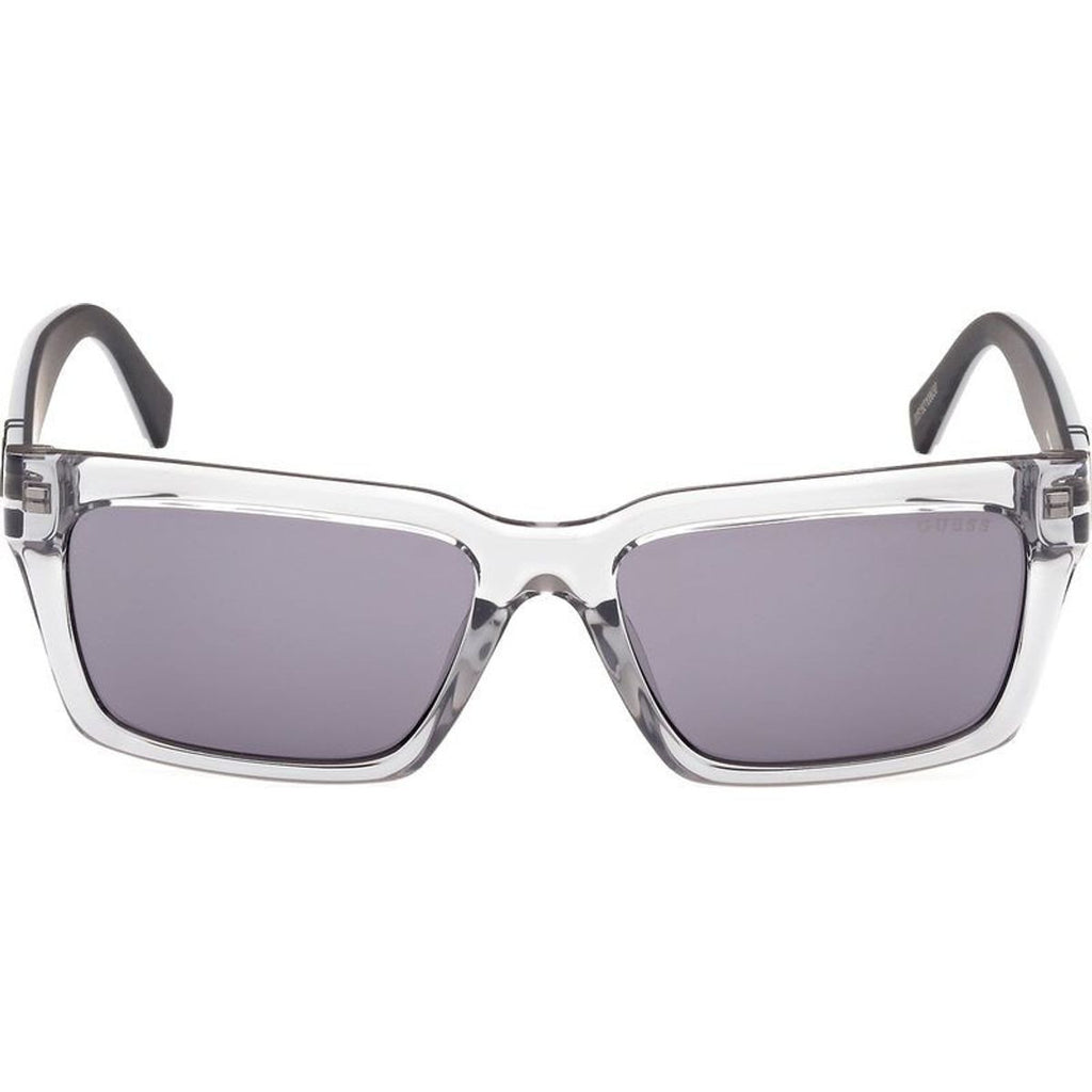 GU00121, Shiny Transparent Grey/Smoke Lenses