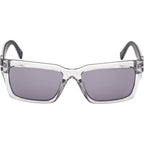 GU00121, Shiny Transparent Grey/Smoke Lenses