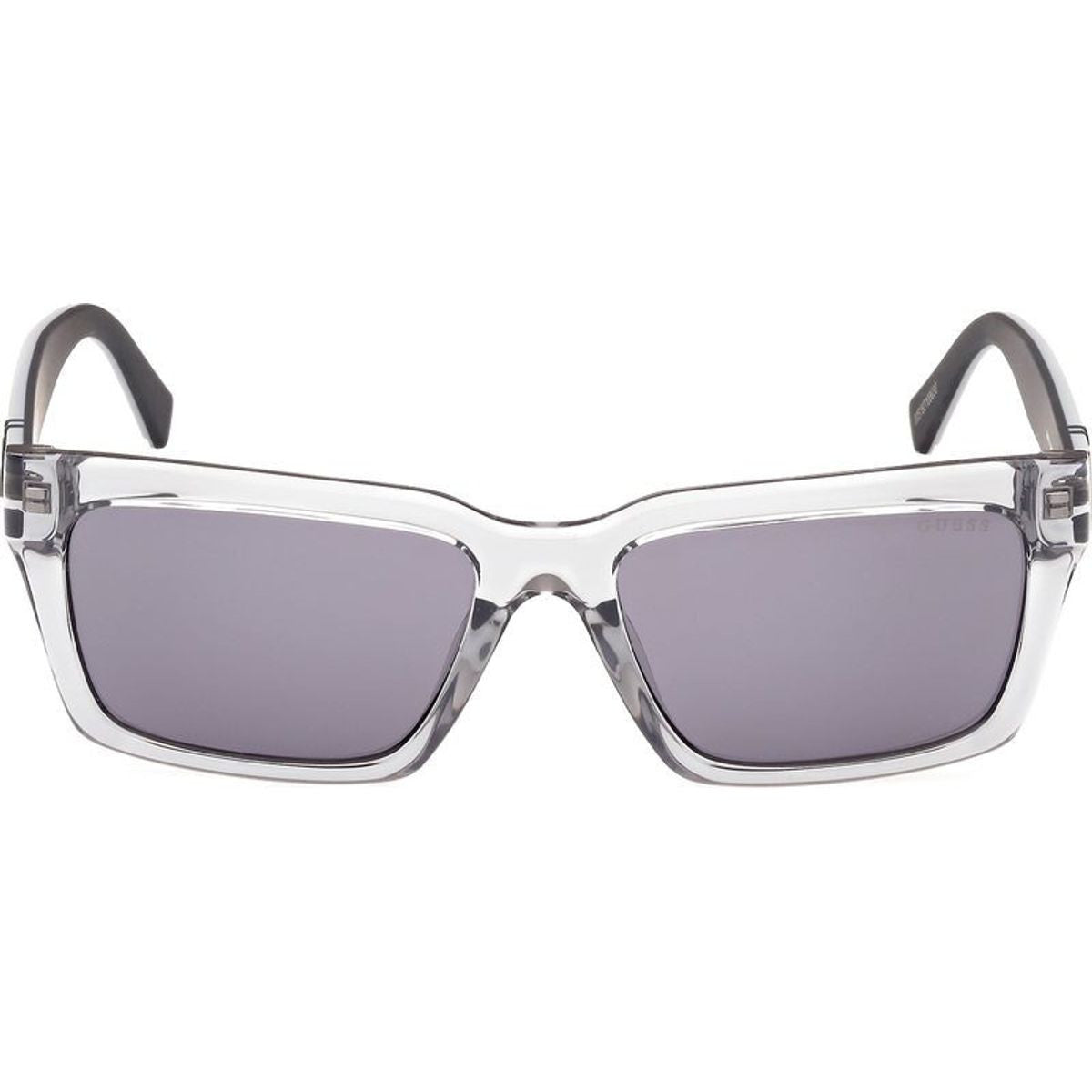 GU00121, Shiny Transparent Grey/Smoke Lenses