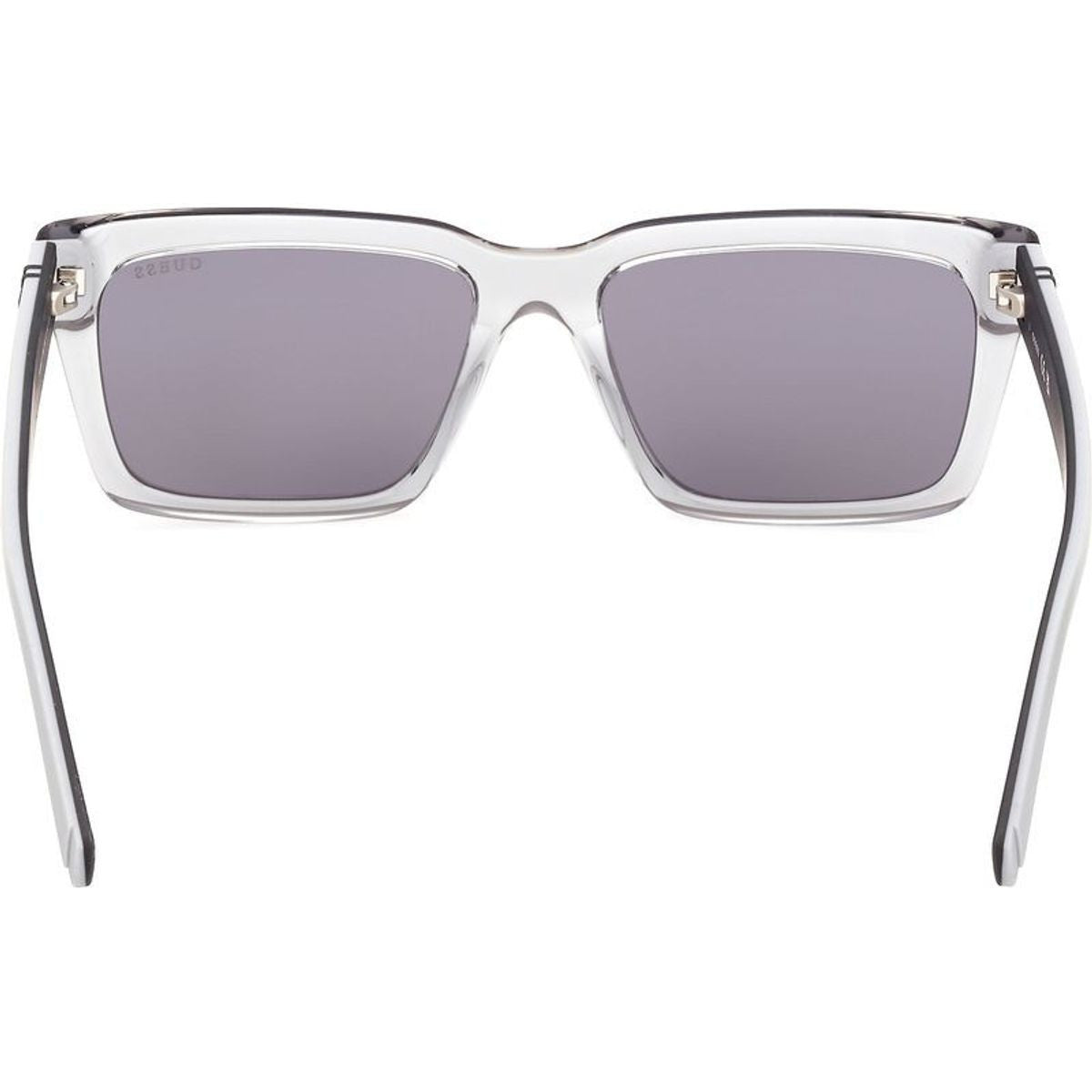 GU00121, Shiny Transparent Grey/Smoke Lenses
