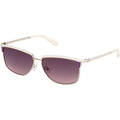 GU00133, Shiny Pale Gold/Smoke Gradient Lenses