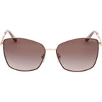 GU00149, Matte Beige and Gold/Brown Gradient Lenses