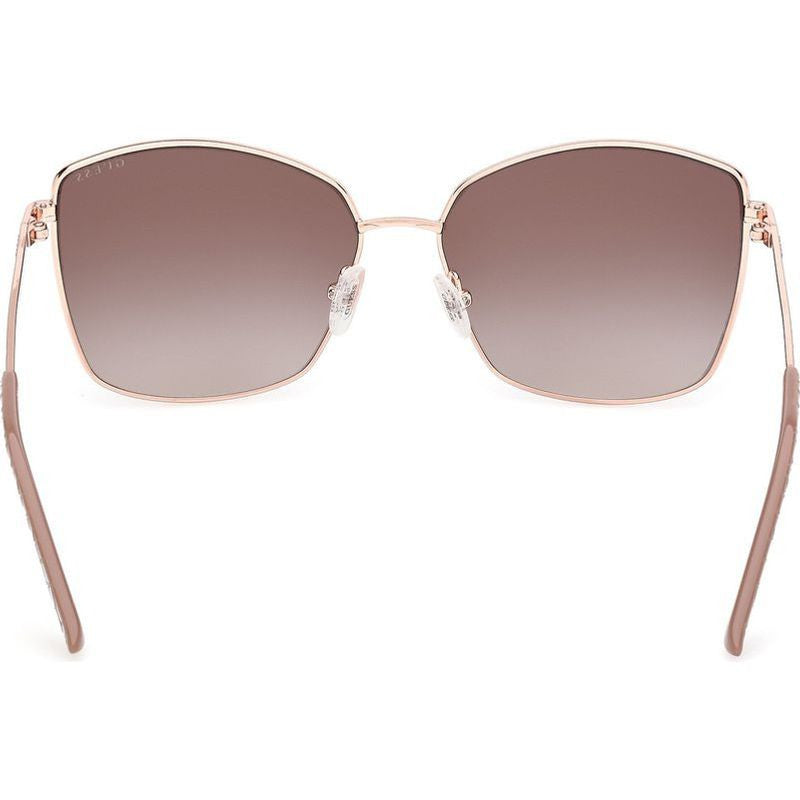 GU00149, Matte Beige and Gold/Brown Gradient Lenses