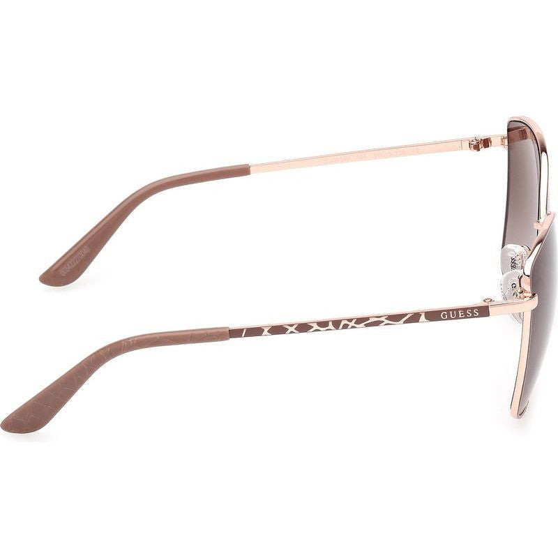 GU00149, Matte Beige and Gold/Brown Gradient Lenses