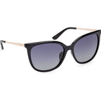 GU00150H, Shiny Black/Smoke Polarised Lenses