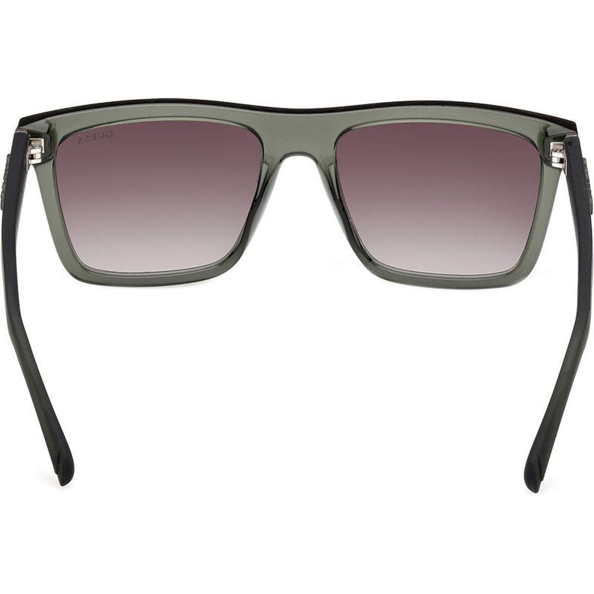 GU00166, Shiny Dark Green and Matte Dark Green/Green Gradient Lenses