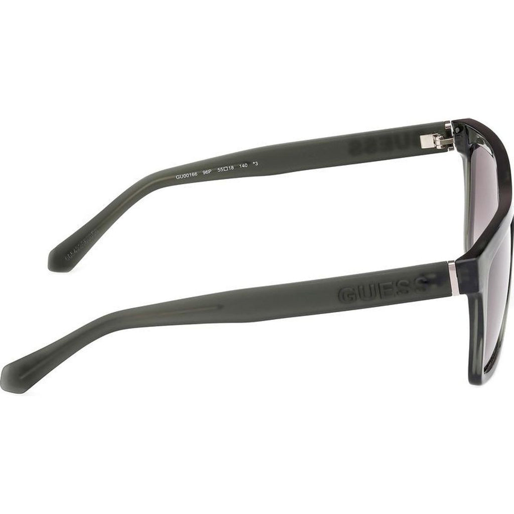 GU00166, Shiny Dark Green and Matte Dark Green/Green Gradient Lenses