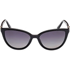 GU00189, Shiny Black/Smoke Polarised Lenses
