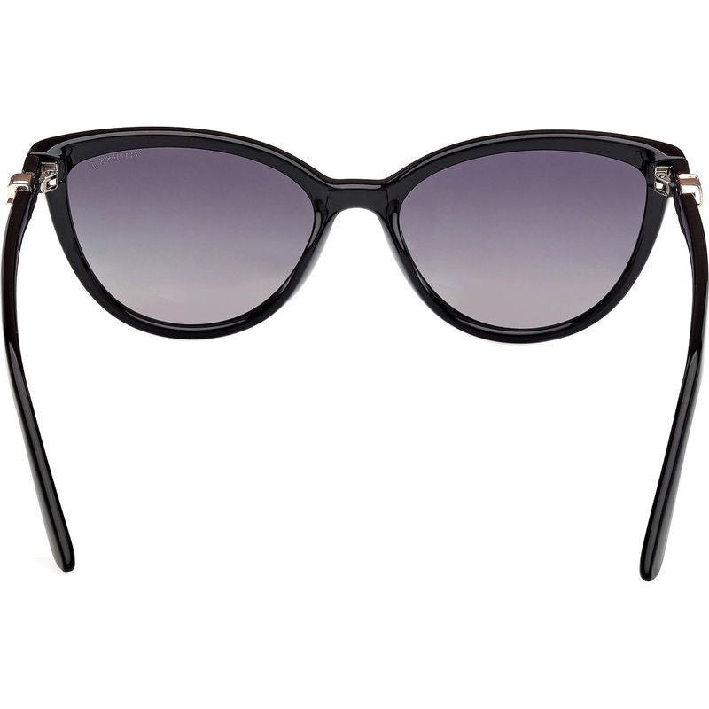 GU00189, Shiny Black/Smoke Polarised Lenses