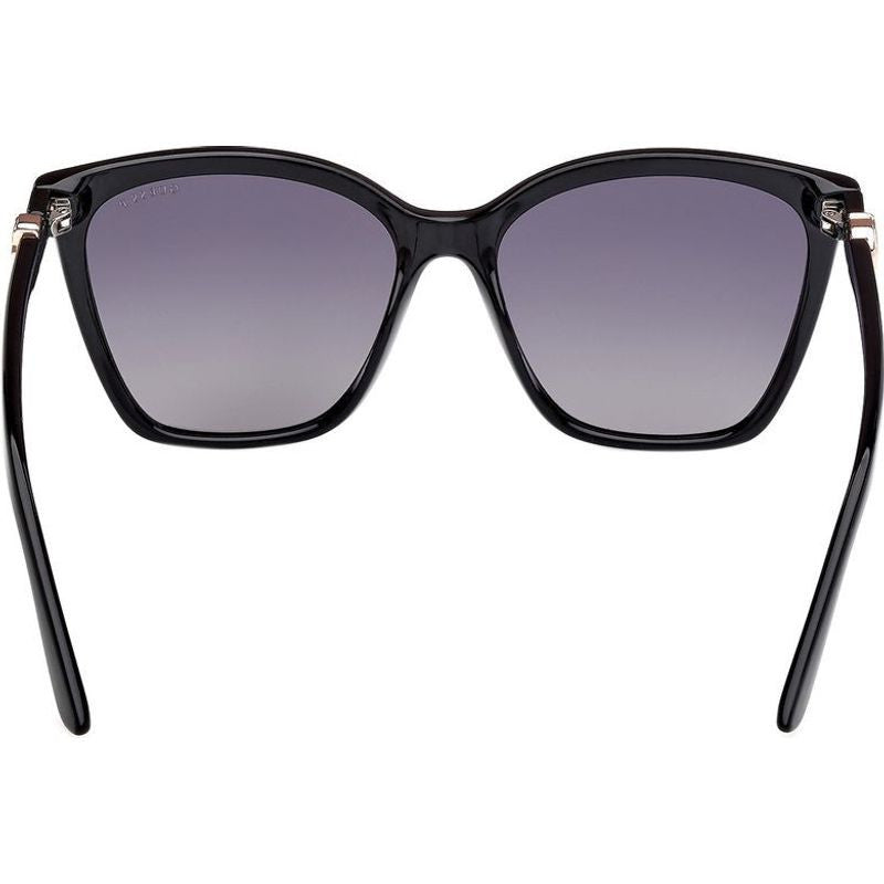 GU00191, Shiny Black/Smoke Polarised Lenses