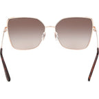 GU00192, Shiny Rose Gold/Brown Gradient Lenses