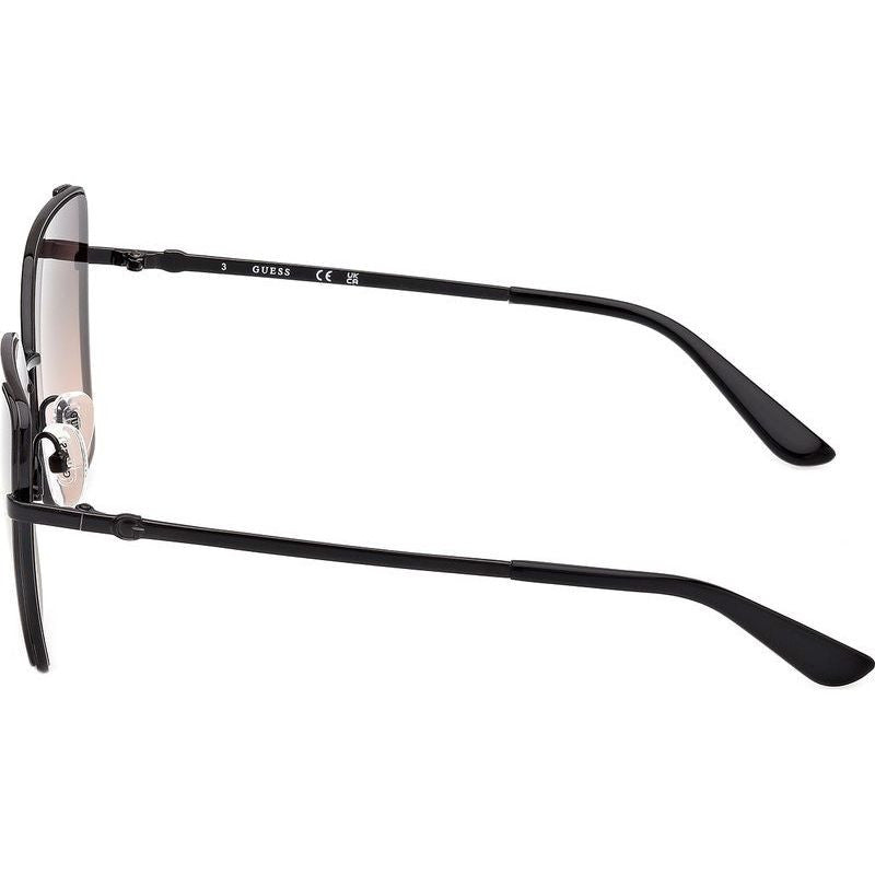 GU00192, Shiny Black/Brown Gradient Lenses