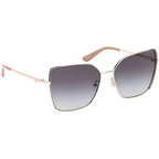 GU00192, Shiny Pale Gold/Smoke Gradient Lenses