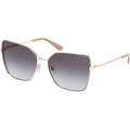 GU00192, Shiny Pale Gold/Smoke Gradient Lenses