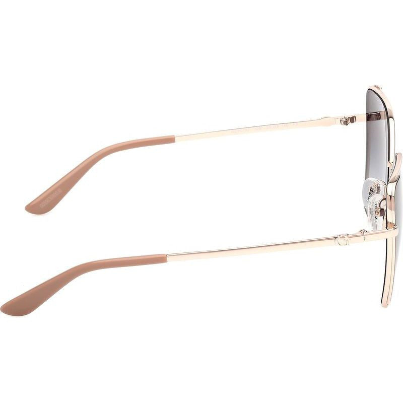 GU00192, Shiny Pale Gold/Smoke Gradient Lenses