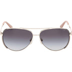 GU00193, Shiny Pale Gold/Smoke Gradient Lenses