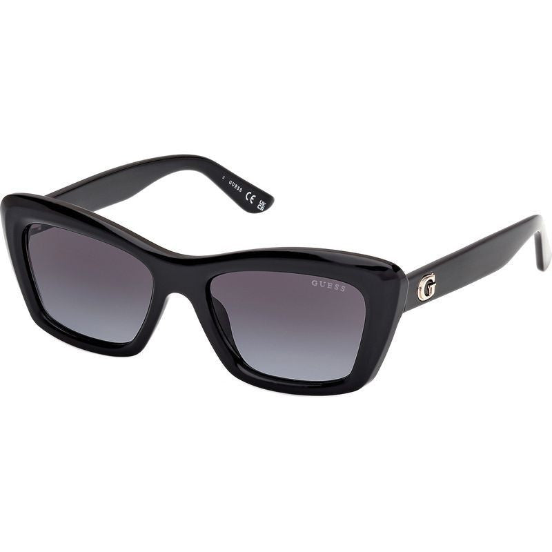 GU00195, Shiny Black/Smoke Gradient Lenses